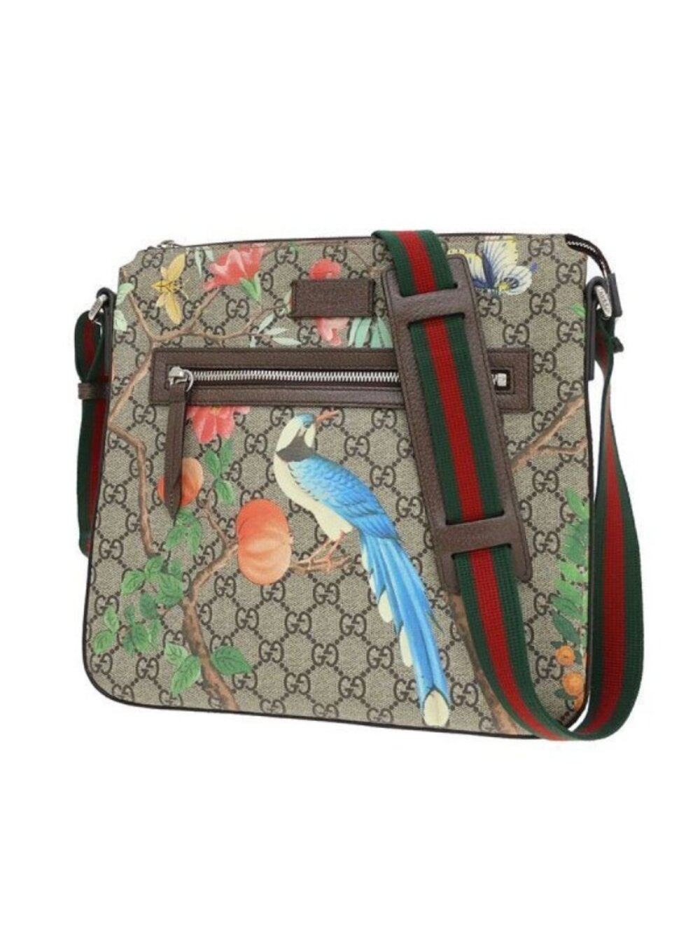 Gucci GG Supreme Shoulder Bag Beige